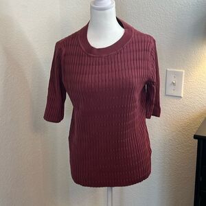 Apt.9 Short Sleeve Sweater - Size Medium